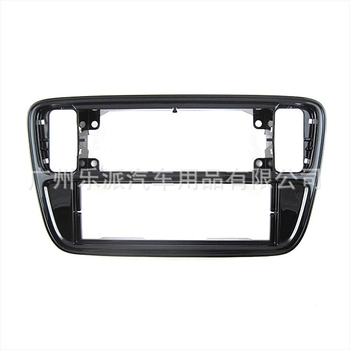 Autó audio DVD panel keret VW Up, Skoda Citigo, Seat Mii számára — műanyag; 0,3 kg; Guangdong eredet; Peak autóalkatrészek; audio módosítás
