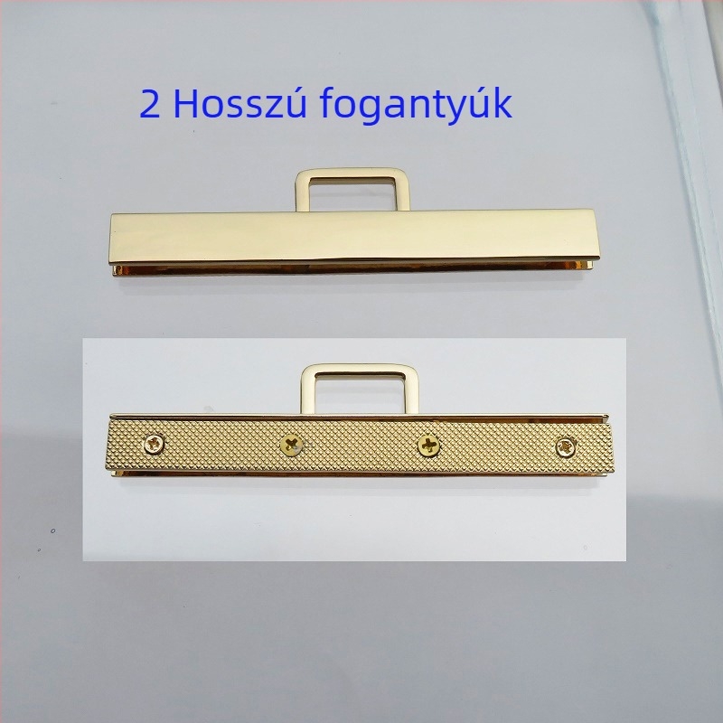 Fémes táskafogó fül – tojás alakú ovális forma, egyenes rúd, nagy gyűrű, nőknek