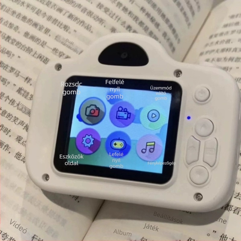 A3 sorozat okos kamera 8x optikai zoom, 8x digitális zoom, 2,0 hüvelykes LCD, periszkópos objektív, elektronikus képstabilítás