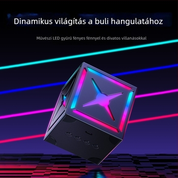 Hordozható kültéri Bluetooth hangsugárzó — 5W, Bluetooth 5.0, beépített akkumulátor 800–1000mAh, frekvenciaválasz 100Hz–20kHz, SNR ≥70dB