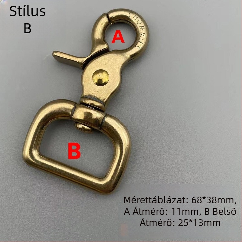 Táska hardver rézből – Zunsheng, tavasz 2025, retro stílus, mintázat 29454, funkció: Egyéb