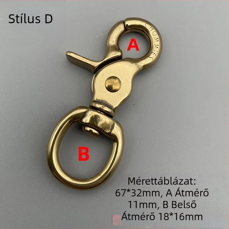 Táska hardver rézből – Zunsheng, tavasz 2025, retro stílus, mintázat 29454, funkció: Egyéb