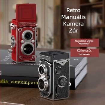 LK019 Mini CCD digitális kamera, 1 MP, 3x optikai zoom, 3x digitális zoom, TF-kártya tárhely