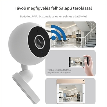 A2 1080P vezeték nélküli WiFi otthoni biztonsági kamera, kétirányú interkom, TF-kártya tárhely