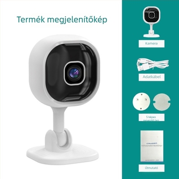 A3 hálózati biztonsági kamera HD-videóval, kétirányú hanginterkommal és TF-kártya tárolással