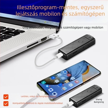 4K zsebméretű akciókamera videórekorderrel, ultra hosszú készenléti üzemmód felügyelethez és kerékpározás közbeni felvételhez