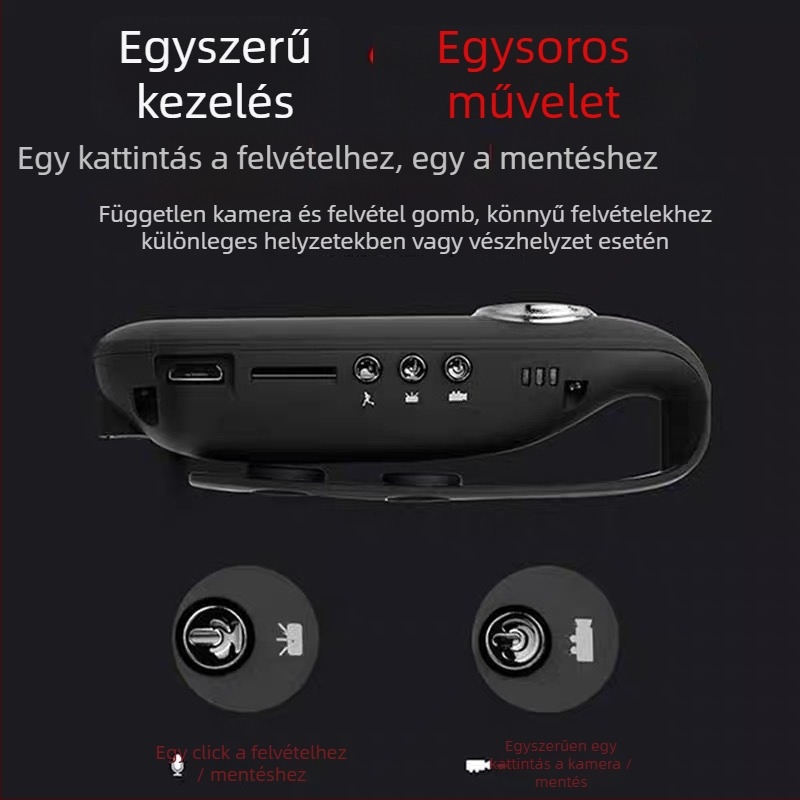 Professzionális kamera 10x optikai zoommal, CCD szenzor, 1,5 hüvelykes LCD-kijelző, elektronikus képstabilizáció