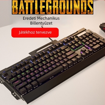 Xinmeng K918 104-gombos mechanikus billentyűzet, vezetékes, háttérvilágítással