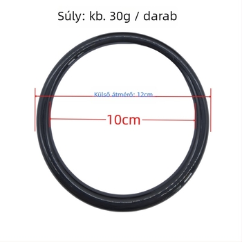 Akril fogantyú kör D-gyűrű és félkör alakú táskafogantyú DIY kiegészítő, vízálló, friss és édes stílus