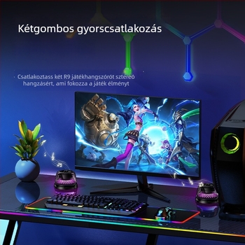 Bluetooth hangszóró mágneses vezeték nélküli töltéssel (15W) – beépített akkumulátor, hatótávolság 10 m, frekvenciatartomány 100 Hz–20 kHz, SNR ≥70 dB