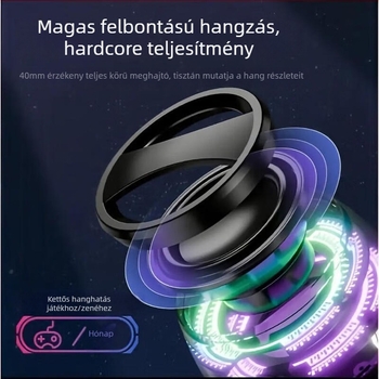 G200 hordozható mini Bluetooth hangszóró szubwooferrel, Bluetooth kapcsolat, 60 Hz–15 kHz, SNR ≥70 dB, IPX5, beépített akkumulátor 800–1000 mAh