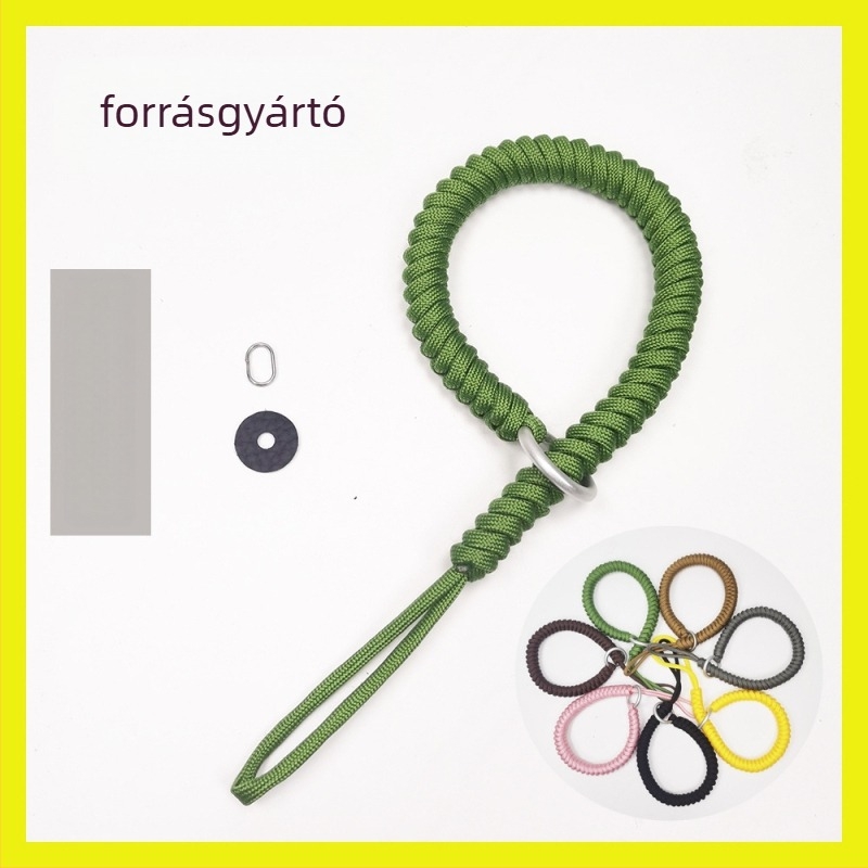 Nylon kötél kamera csuklópánt TD6620, univerzális kamerákhoz, állítható hossz, teherbírás 10 kg