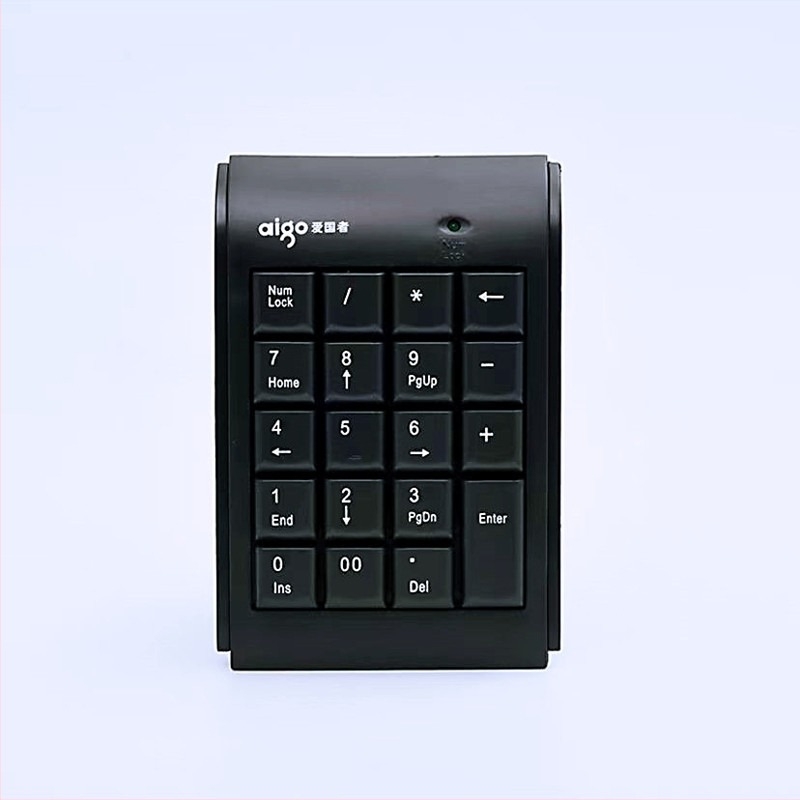 Patriot W909 vezetékes numerikus billentyűzet, 19 gomb, notebook és irodai használatra