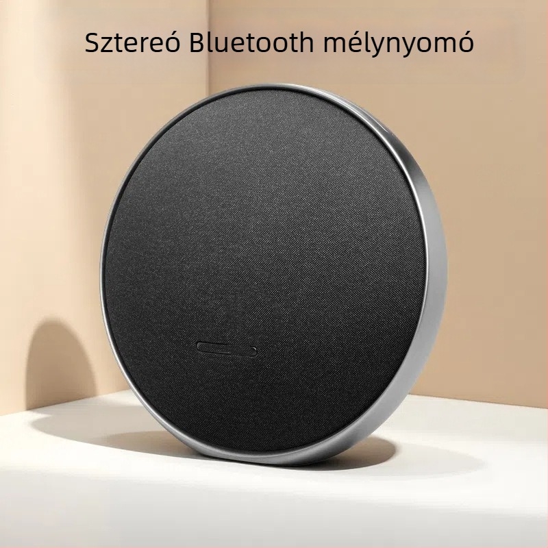Beépített akkumulátoros Bluetooth asztali hangszóró, 7W, Bluetooth 5.2, 100Hz-20kHz, SNR ≥75dB