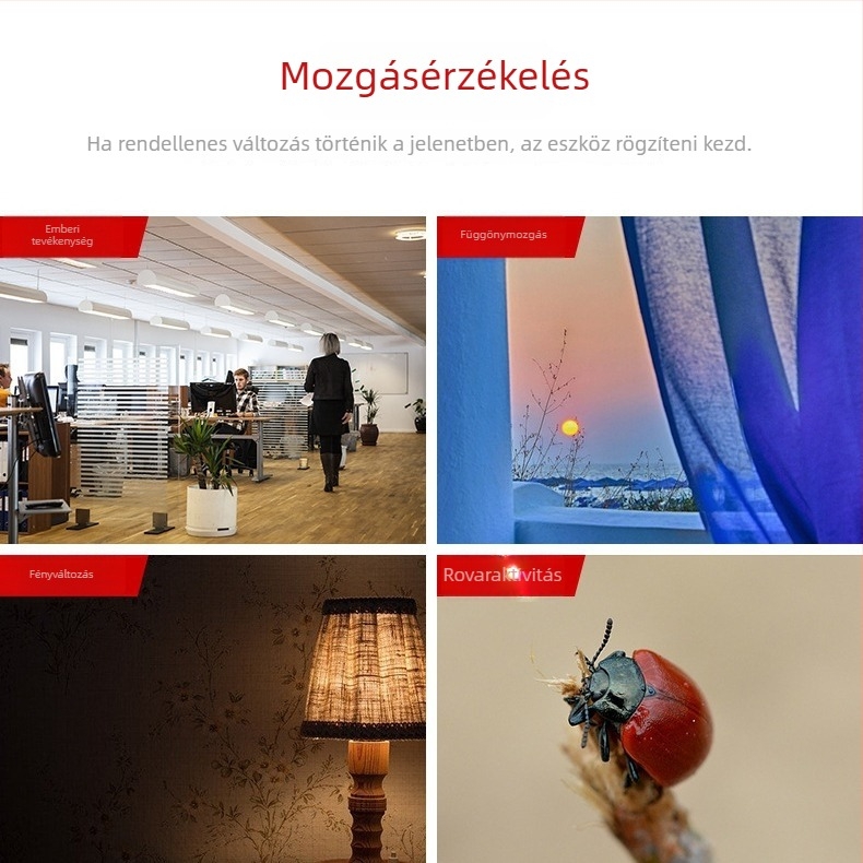 Infravörös éjszakai látású kamera, kompakt clip-es vlogkamera kerékpározáshoz – hordozható audió- és videó felvétel