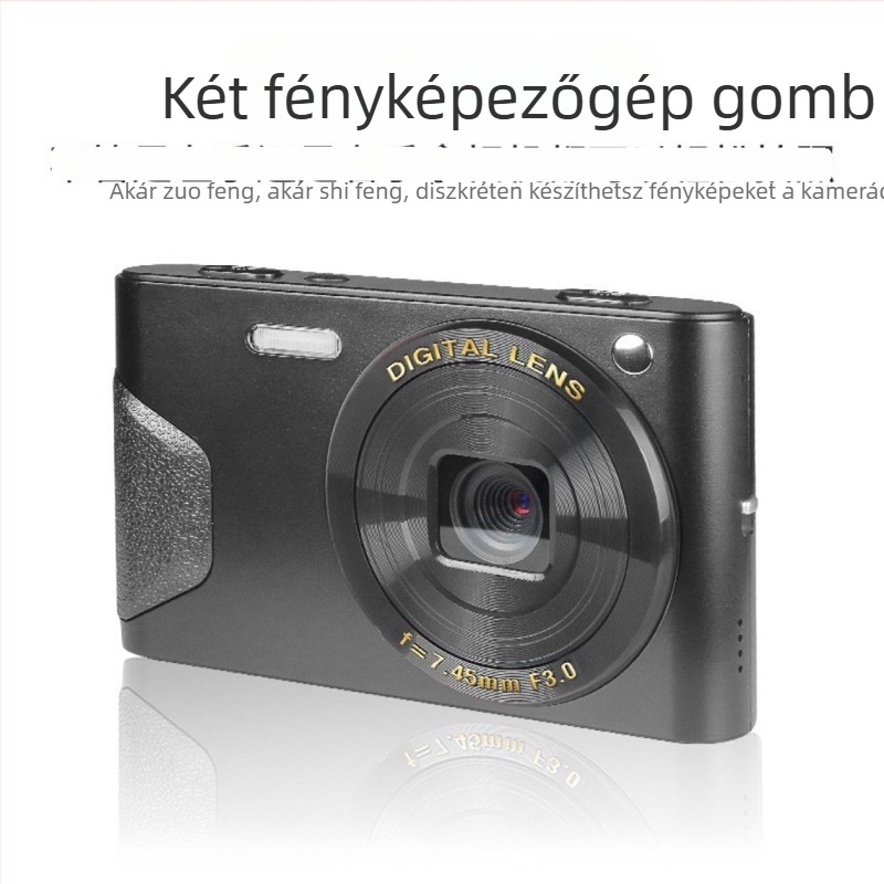 4K digitális makró kamera LCD-vel, SD-kártya tárhely, modell C8, videófelvétel, fényképezés