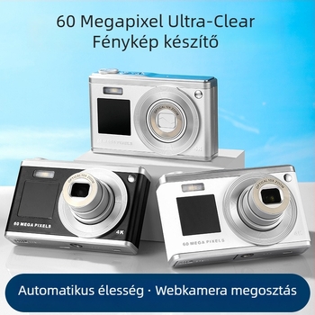 Zfzs C23s kamera — CMOS 2/3 hüvelykes szenzor, 60 MP, 10x optikai zoom, makro