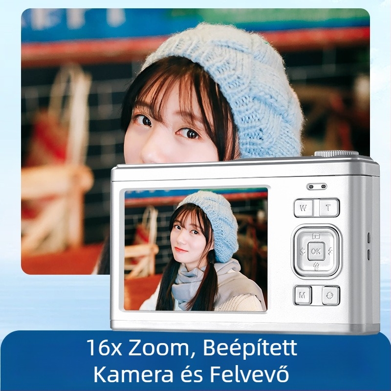Zfzs C23s kamera — CMOS 2/3 hüvelykes szenzor, 60 MP, 10x optikai zoom, makro
