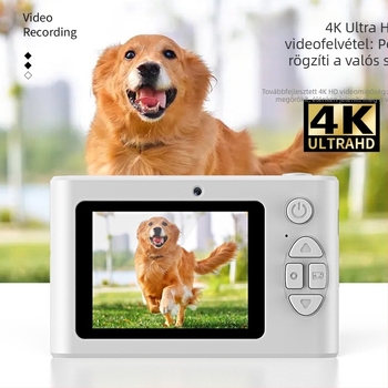 Deao H121 CCD digitális kamera – hordozható mini HD utazó kamera gyerekeknek és diákoknak