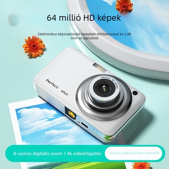 V610 kamera – 2/3'' CMOS szenzor, 64MP, 8x optikai zoom, teljes manuális működés, 2.8 inch HD LCD