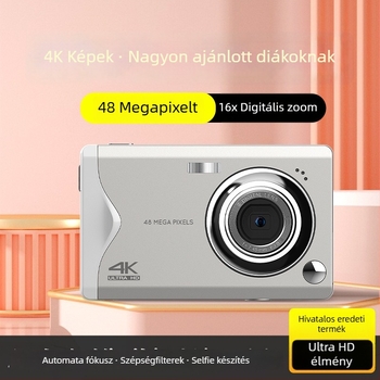 CDFA belépő szintű digitális kamera CMOS 48 MP szenzorral, 16x optikai zoom, periszkóp objektív, teljes manuális működés, HD kijelző