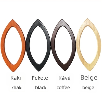 Fából készült táska fogantyú | légáteresztő kialakítás; alkalmas táskákhoz, női táskákhoz, csuklóra és vászon táskák kiegészítőihez | 2025 tavasz