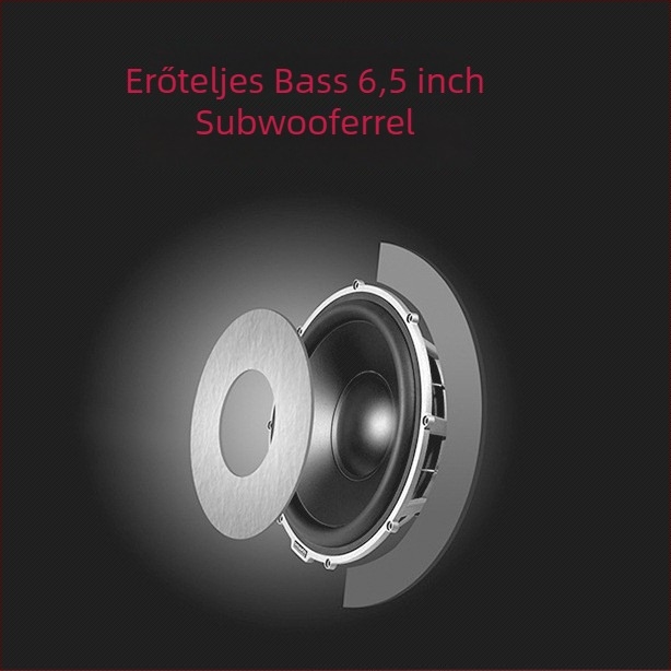 Vezeték nélküli karaoke mikrofonnal ellátott Bluetooth hangszóró – Két hangszóró, 40W, 10 m hatótáv, beépített 2000–4000mAh akkumulátor, USB/SD/3,5 mm és Bluetooth csatlakozás, memóriakártya behelyezhető