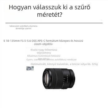 DSLR UV-szűrő – univerzális, ultra vékony, átlátszó üveg