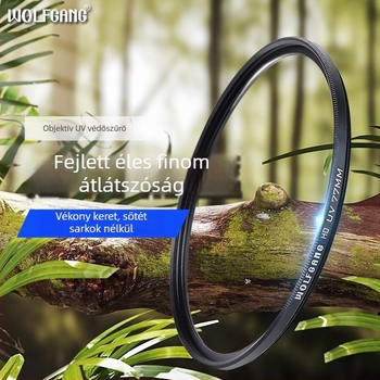 Wolfgang UV-szűrő SLR kamera számára – új, általános UV-szűrő, modell 37MM-105MM, alkalmas fényképezőgép objektíveihez, mintán alapuló testreszabás