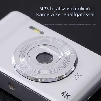 Magas felbontású belépő szintű diákkamera retro CCD-vel, kompakt vlogkamera