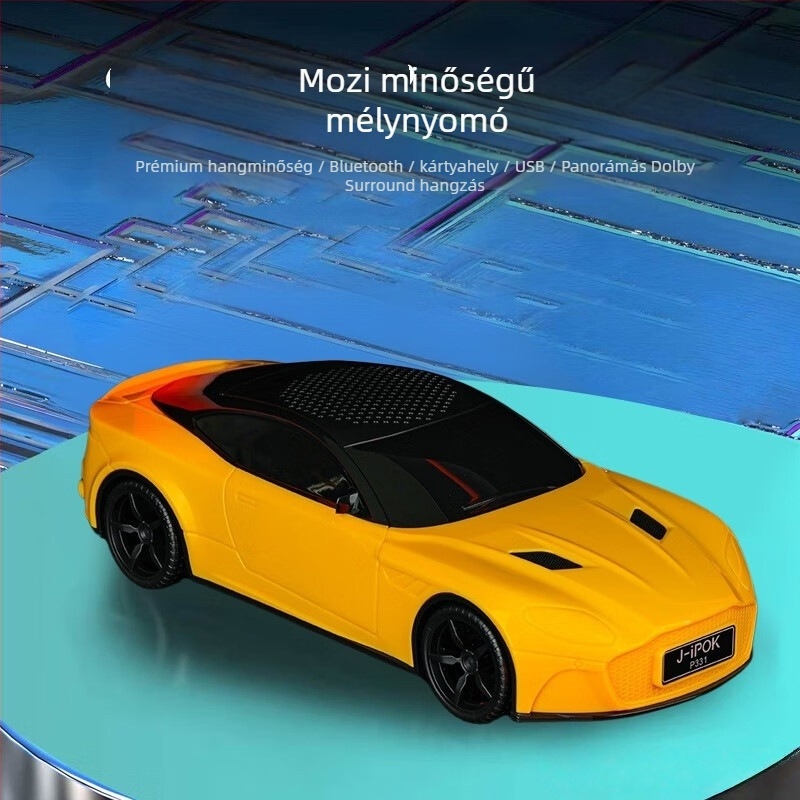 Bluetooth hangszóró subwooferrel P331 – 5W, 60Hz-15kHz, beépített akkumulátor