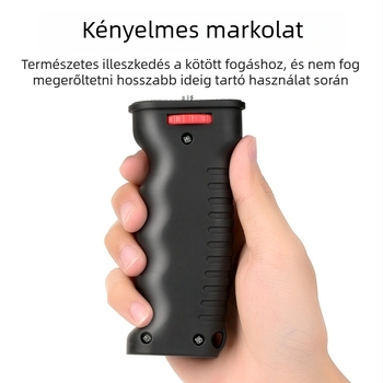 Stabilizátor fogantyú – többfunkciós, univerzális, LED tartóval DSLR kamerákhoz (MMSP, ABS, OEM)