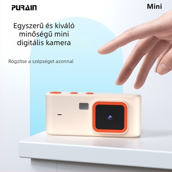 Zseb CCD digitális kamera – kompakt retro mini kamera campusra, ultra éles