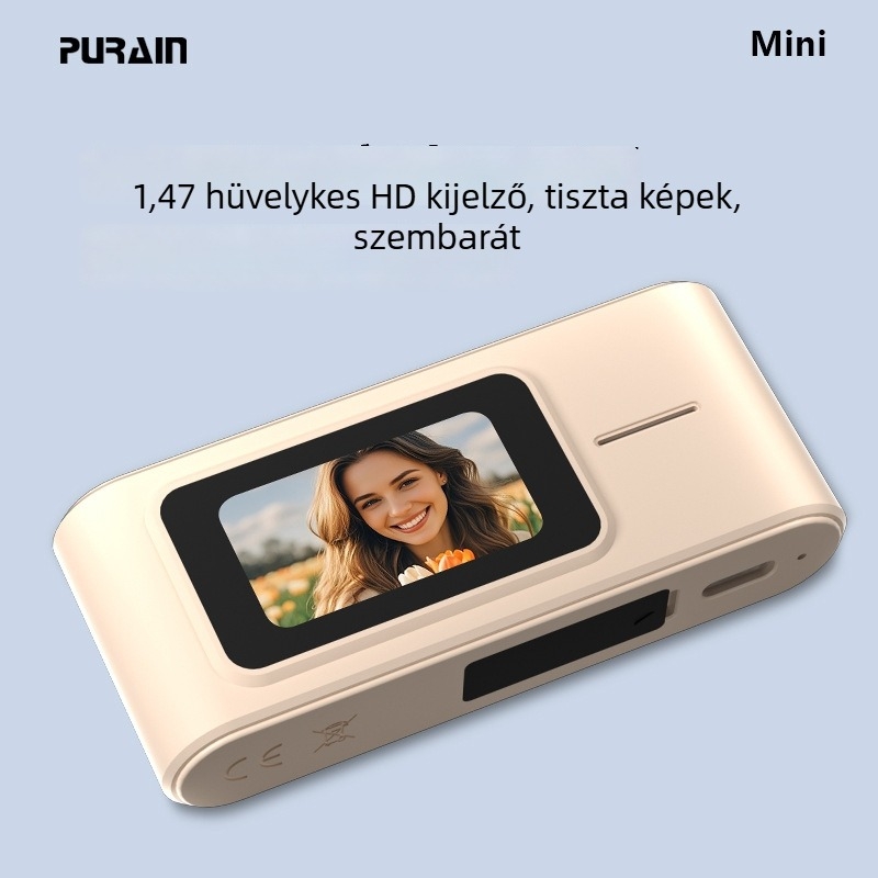 Zseb CCD digitális kamera – kompakt retro mini kamera campusra, ultra éles