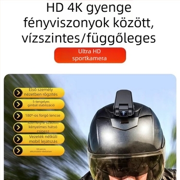 M27 klipszes hátsó kamera vlog felvevő, 4K felbontás, 5 órás üzemidő, 2023-ban piacra került