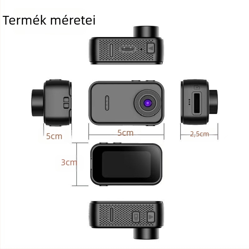 Háziállat kamera 1080p HD videóval és mozgásérzékeléssel, memóriakártya-tárolás, üzemidő akár 12 óráig