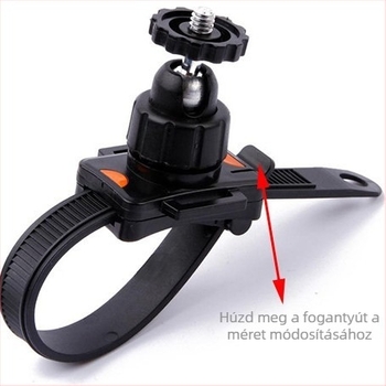 Övcsipeszes rögzített tartó GoPro HERO11/10/9 és Xiaoyi Mijia akciókamerákhoz