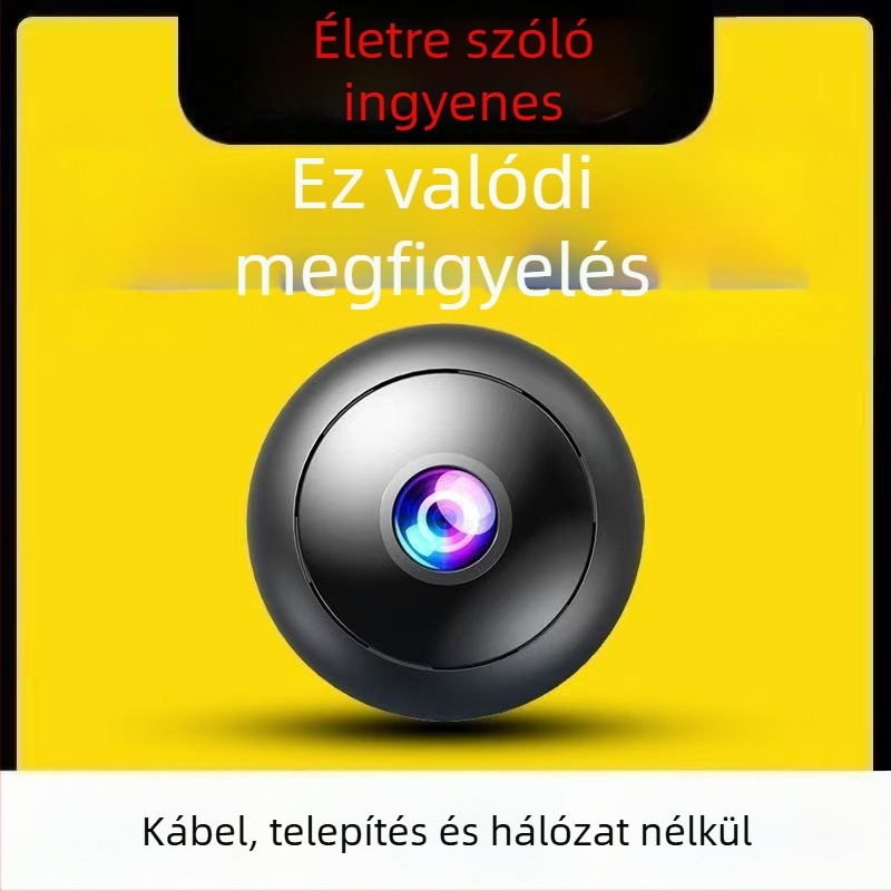 Otthoni háziállat-gondozó éjjellátó kamera — CMOS, 1080P, távoli be- és kikapcsolás, PTZ és emberi alak felismerés