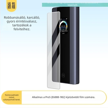 Passport PET Előlapi képernyővédő Huawei Pro5 E6888-982 – matt, HD, anti-kék fény