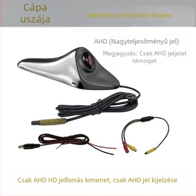 Autó holttér kamera Shark Fin modell, 1080p, 12V, 170° állítható, CVBS/AHD