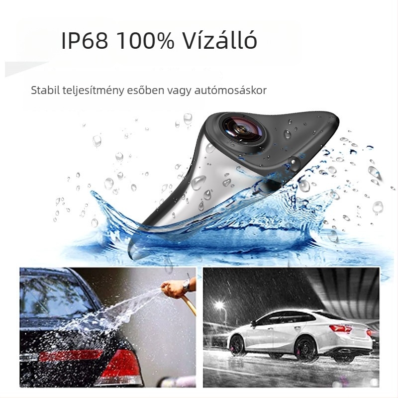 Autó holttér kamera Shark Fin modell, 1080p, 12V, 170° állítható, CVBS/AHD