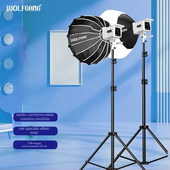 WOLFGANG S400 fotózási töltőfény, 105W, 200-240V
