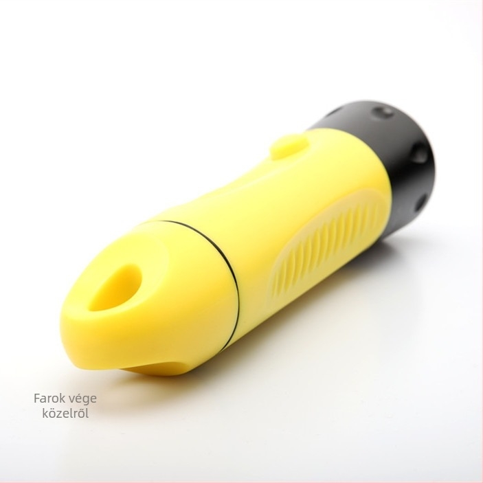 Búvár LED zseblámpa, vízálló, újratölthető, 5400mAh akkumulátor, 200–500 m hatótáv