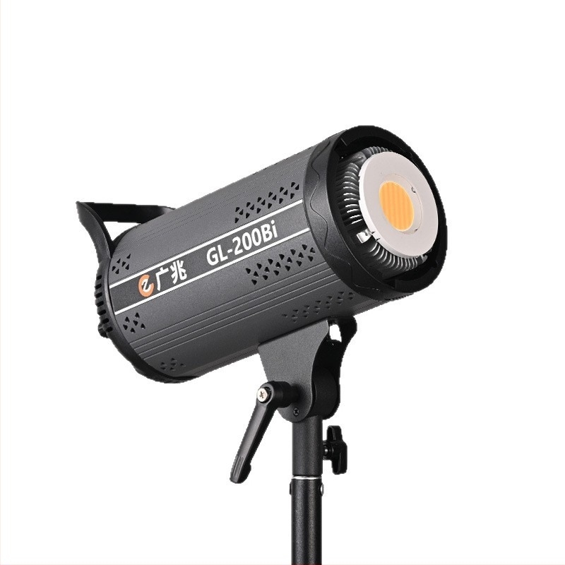 Élő közvetítéshez készült fotózási töltőlámpa – 200 W, kettős színhőmérséklet, 220 V