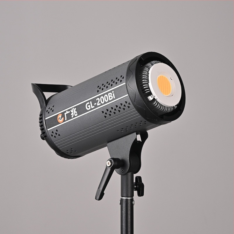 Élő közvetítéshez készült fotózási töltőlámpa – 200 W, kettős színhőmérséklet, 220 V
