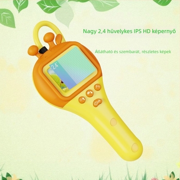 Gyerekeknek készült kültéri felfedező kamera, 1080p, IP67 vízálló, 8 LED világítás, 70° látószög, Modell E01