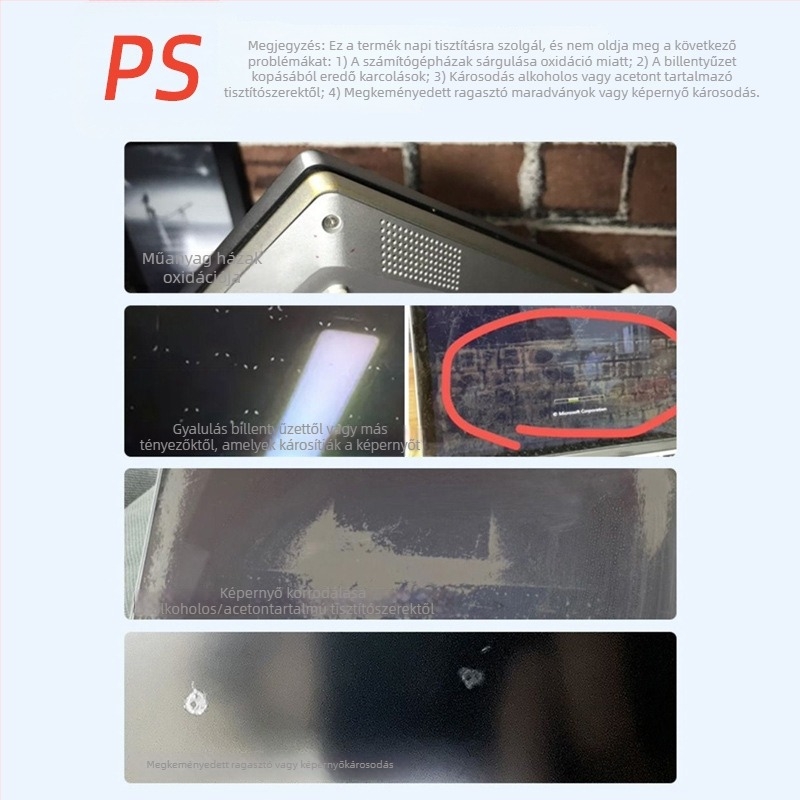 Billentyűzet- és képernyőtisztító – Mindenre használható tisztítószer billentyűzetekhez, telefonokhoz és egerekhez; 200 ml, 75 darab a dobozban; mélytisztítás, olajfolt eltávolítása, biztonságos formula