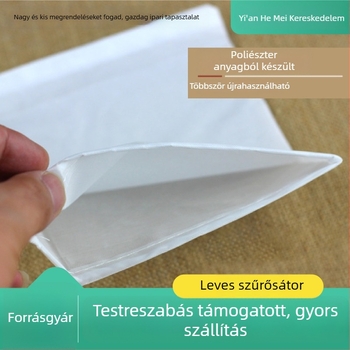 Egyszer használatos nem szőtt leveszacskó logóval – szitanyomás, testre szabható ellátás, elérhetők különböző nem-szőtt anyagok