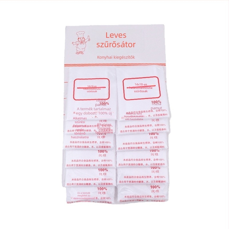 Egyszer használatos nem szőtt leveszacskó logóval – szitanyomás, testre szabható ellátás, elérhetők különböző nem-szőtt anyagok