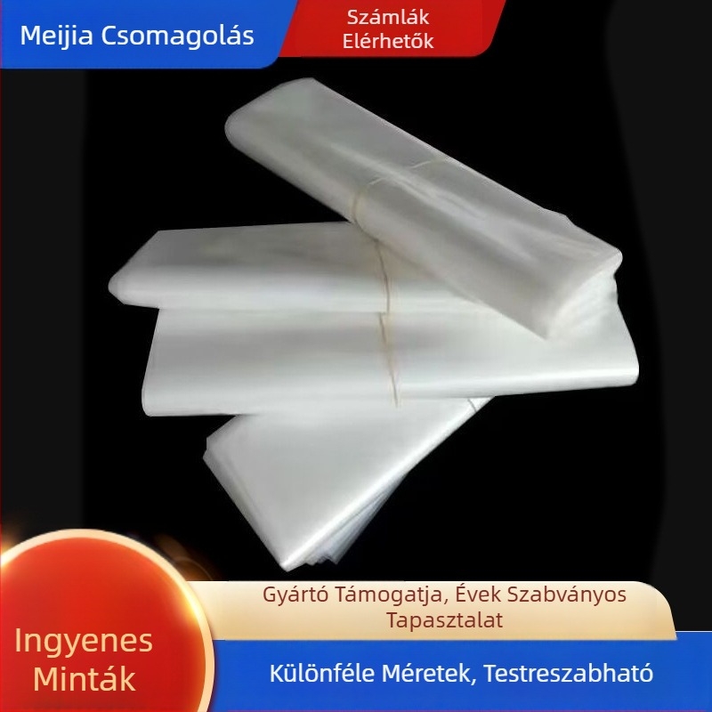 Mikada karton belső liner zacskók, por- és nedvességálló, átlátszó vastag film, napi gyártási kapacitás 300000